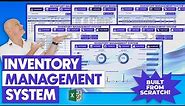 How To Create A Complete Inventory Management System In Excel From Scratch + FREE DOWNLOAD
