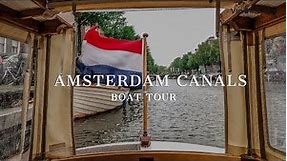 Amsterdam Canal Cruise Tour | Boating the Canals in 4K UHD