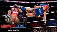 FULL MATCH - Team Raw vs. Team SmackDown - Women's 5-on-5 Elimination Match: Survivor Series 2018
