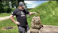 The Swiss Army Salt & Pepper backpack for bushcraft