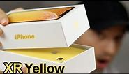 Yellow iPhone XR Unboxing & Comparison - iPhone XR VS iPhone XS