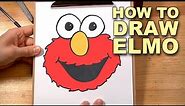 How To Draw ELMO • Draw With Charles Web Series
