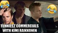 Funny Kimi Raikkonen Commercials (12 Minutes of Kimi ads)