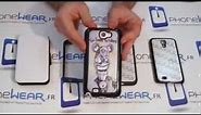 Vidéo de test pour les coques personnalisées chez PhoneWear.fr