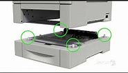 Xerox® Phaser® 6600 WorkCentre® 6605 How to Install the Option Tray