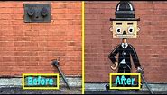Most Creative Before and After Street Art Transformations