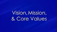 Sucere and Twin Oaks - Vision, Mission & Core Values