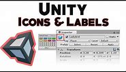 Unity 3D: Icons and Labels