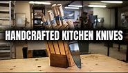 Handcrafting a full set of Kitchen Knives - [MUST SEE]