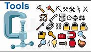 Emoji Meanings Part 39 - Tools | English Vocabulary
