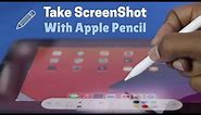 How to Take Screenshots with the Apple Pencil in iPad [iPadOS]