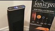 How To Breathe Clear Air Now. OVERVIEW Of Ionic Pro Platinum Air Purifier