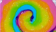 DIY Glitter Rainbow Slime