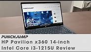 HP Pavilion x360 14-inch Intel Core i3-1215U Review