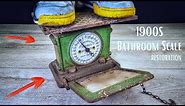 1900s Antique Personal Weighing Scale Restoration