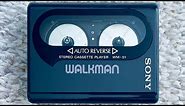[RARE] Sony WM-51 Walkman Cassette Player, Beautiful Gray ! Working !