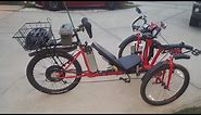 1st homemade electric trike project: All you need in a custom DIY electric tricycle