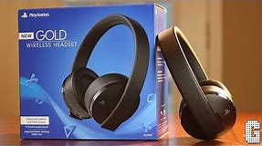 The NEW 2018 Sony Playstation Gold Wireless Headset REVIEW
