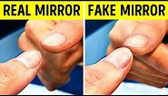 Touch Your Mirror to Know If Someone's Watching You