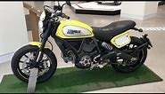 Scrambler Ducati Flat Track Pro 2016 In detail review walkaround Interior Exterior