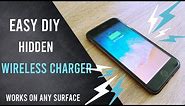 DIY Wireless Charger for a Desk or Any Surface with this Gadget! | Easy DIY