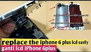 Cara ganti lcd iPhone 6 plus dengan mudah ||step by step replace the iphone 6 plus lcd easily