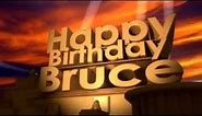 Happy Birthday Bruce