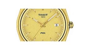 Tissot PRX Champagne Dial Gold PVD Stainless Steel Watch, 40mm - T1374103302100