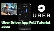 How to use the Uber Driver App in 2022 | Uber Driver Lyft Driver