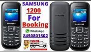Samsung Guru 1200 Basic Keypad Mobile Phone Unboxing 2024 Samsung Guru 1200 Mobile Phone Buy Online