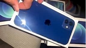 Blue iPhone 12 Unboxing