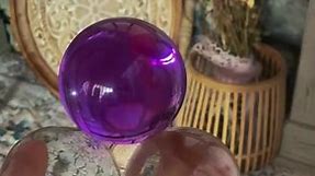 #Crystals #Discover the purple crystal ball, the role of the four balls in which the discovery of the purple crystal ball, crystal ball show#crystalshop #fypシ #foryou