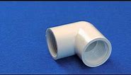 90 Degree Elbow Fitting for Schedule 40 PVC Pipe (FIPT x FIPT)