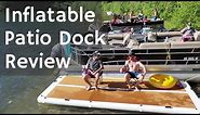 Island Hopper Patio Dock Review - Inflatable Dock for Boats and Lakes!
