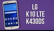 Распаковка LG K10 LTE K430DS White