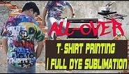 All Over T-shirt Printing | Full Dye Sublimation