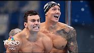 Caeleb Dressel, Team USA win gold in 4x100m men's freestyle relay | Tokyo Olympics | NBC Sports