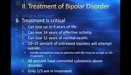 Introduction to Bipolar Disorder & Lithium Treatment