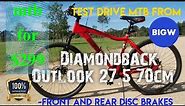 2020 Mountain bike | Affordable from Big-W Diamondback Outlook 27.5