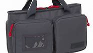 Fieldline Pro Series 10 Ltr Shooters Bag, Pistol Case Range Bag Gray, Polyester