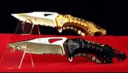 MTech USA Gold Ballistic Assisted Opening Pocket Knife Series