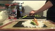 Lets Eat! How to Make Cooked Salmon Sushi | Hot to Cook Series