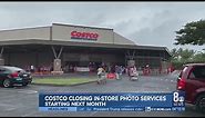 Costco closing in-store photo services