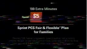Sprint PCS - Tv commercial - 2005 - fair and flexible plan