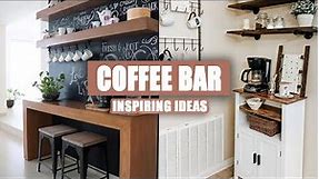 65+ Best Inspiring Coffee Bar Ideas 2021
