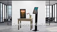 Countertop & Floor Standing Touch Screen Kiosks