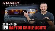 Starkey 2021+ Ford F150 - Raptor-Style Grille Lights | Saturday Morning Installs