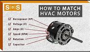 How to Match an HVAC Motor (In-Depth Guide) | Spec. Sense