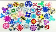 40 Super Cool Fidget Spinners! Huge Fidget Spinner Collection! Coolest Fidget Spinner Collection!