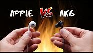 Samsung AKG Wired Earbuds vs. Apple Wired Earbuds | Comparing the Best Wired Earbuds in Mid-2020